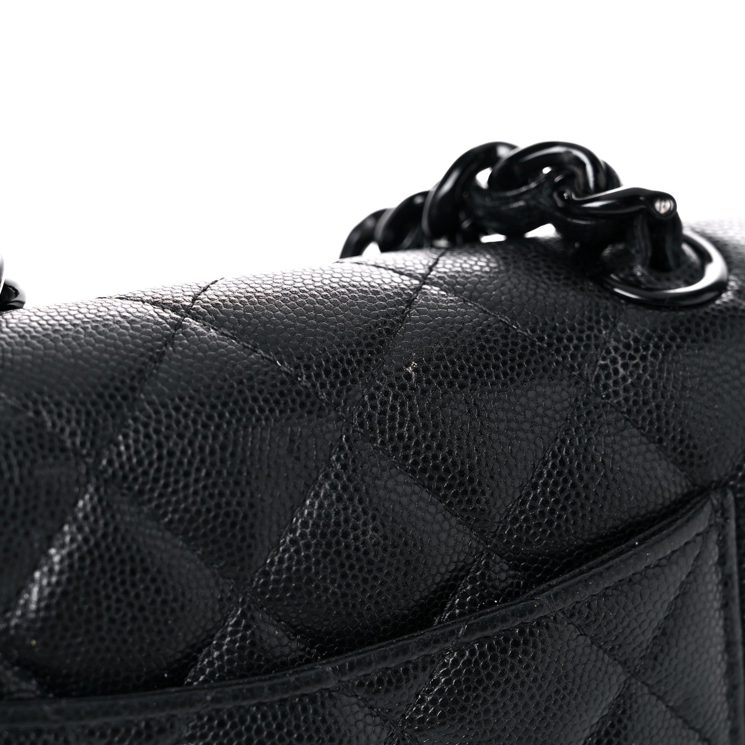 Chanel Caviar Quilted My Everything Wallet On Chain WOC Black 21 of 25