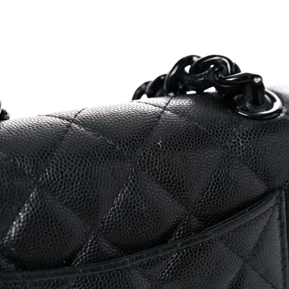 Chanel Caviar Quilted My Everything Wallet On Chain WOC Black 21 of 25