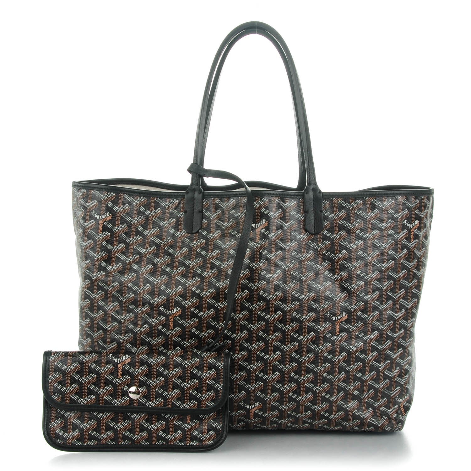 Goyard Goyardine Saint Louis PM Black 1 of 9