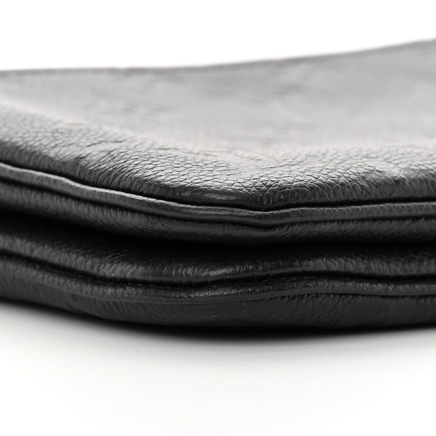 Empreinte Double Zip Pochette Black
