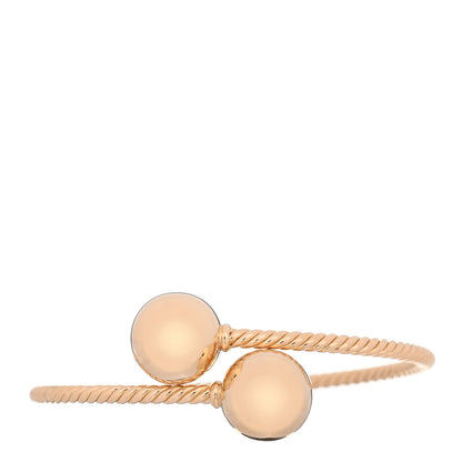 David Yurman 18K Yellow Gold 14mm Solari Bypass Bracelet 1 of 4
