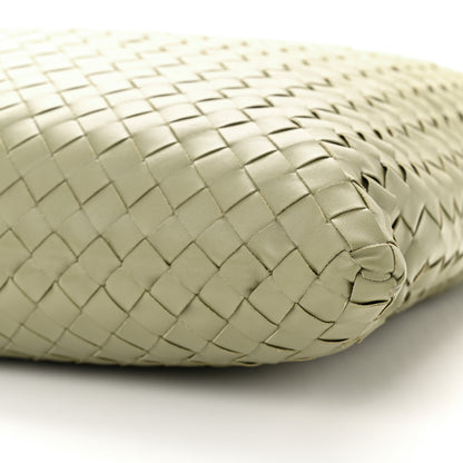 Bottega Veneta Calfskin Intrecciato Large Hop Travertine 9 of 9