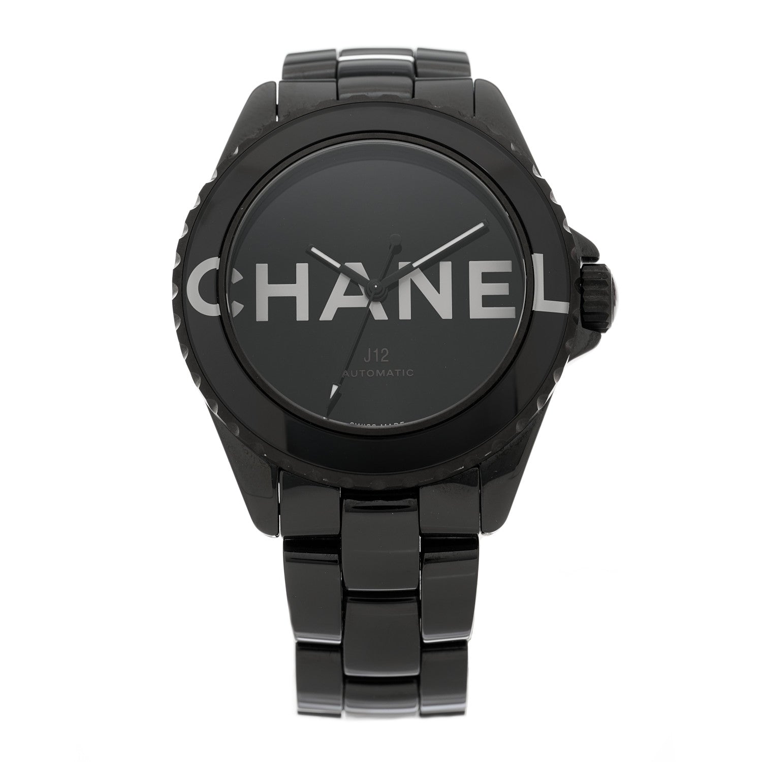 Chanel Stainless Steel Ceramic 38mm J12 Wanted de Chanel Automatic Watch Black 1 of 5