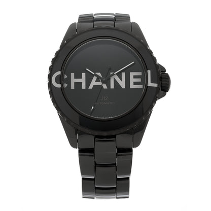 Chanel Stainless Steel Ceramic 38mm J12 Wanted de Chanel Automatic Watch Black 1 of 5
