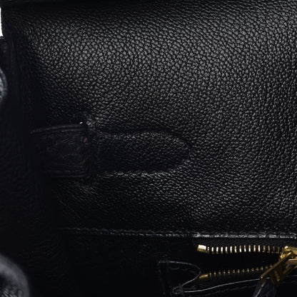 Hermes Fjord Birkin 35 Black 21 of 48