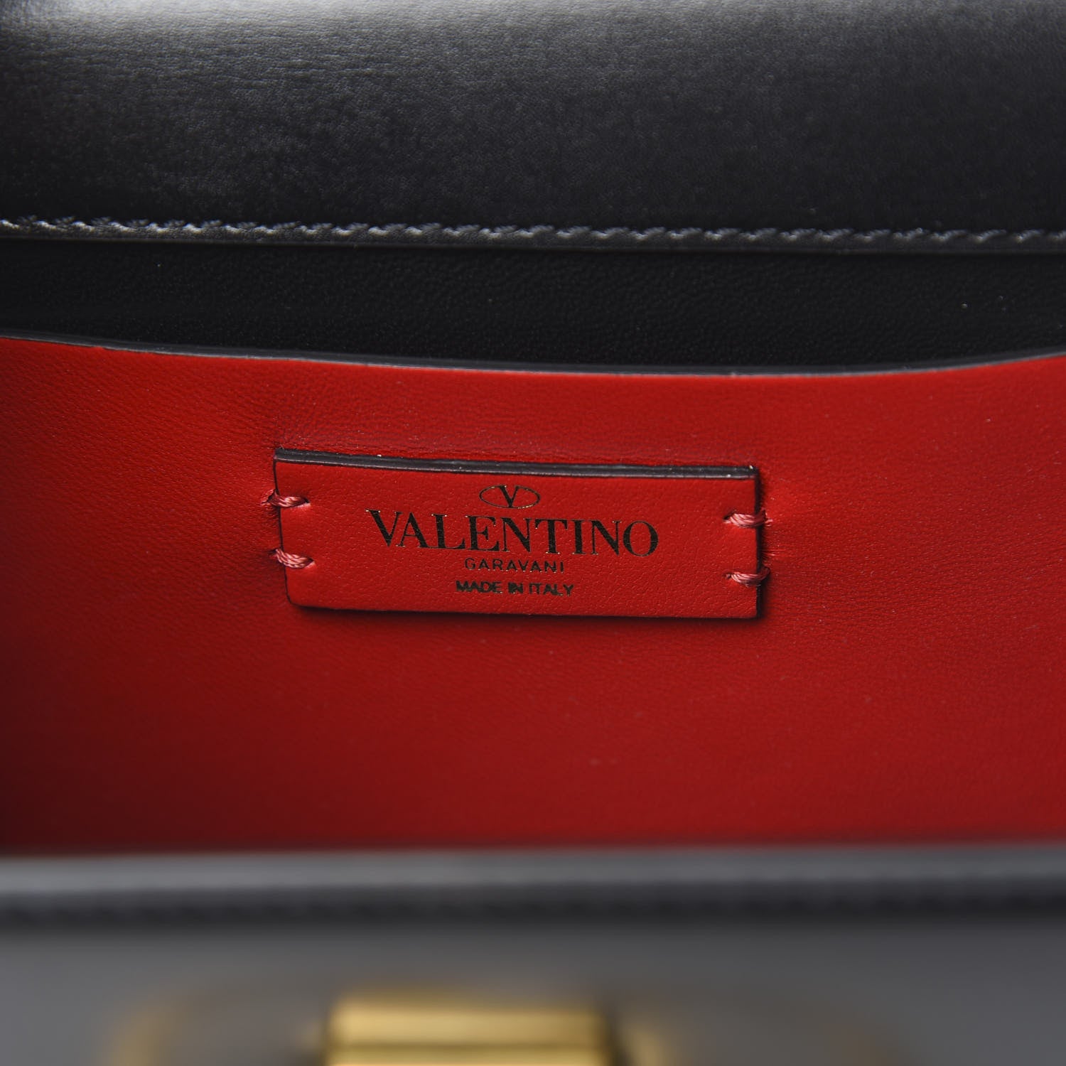 Valentino Garavani Smooth Calfskin Small VSling Shoulder Bag Black 6 of 15