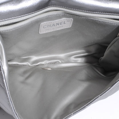 Chanel Leather Medium Leo Lion Flap Clutch Metallic 7 of 9
