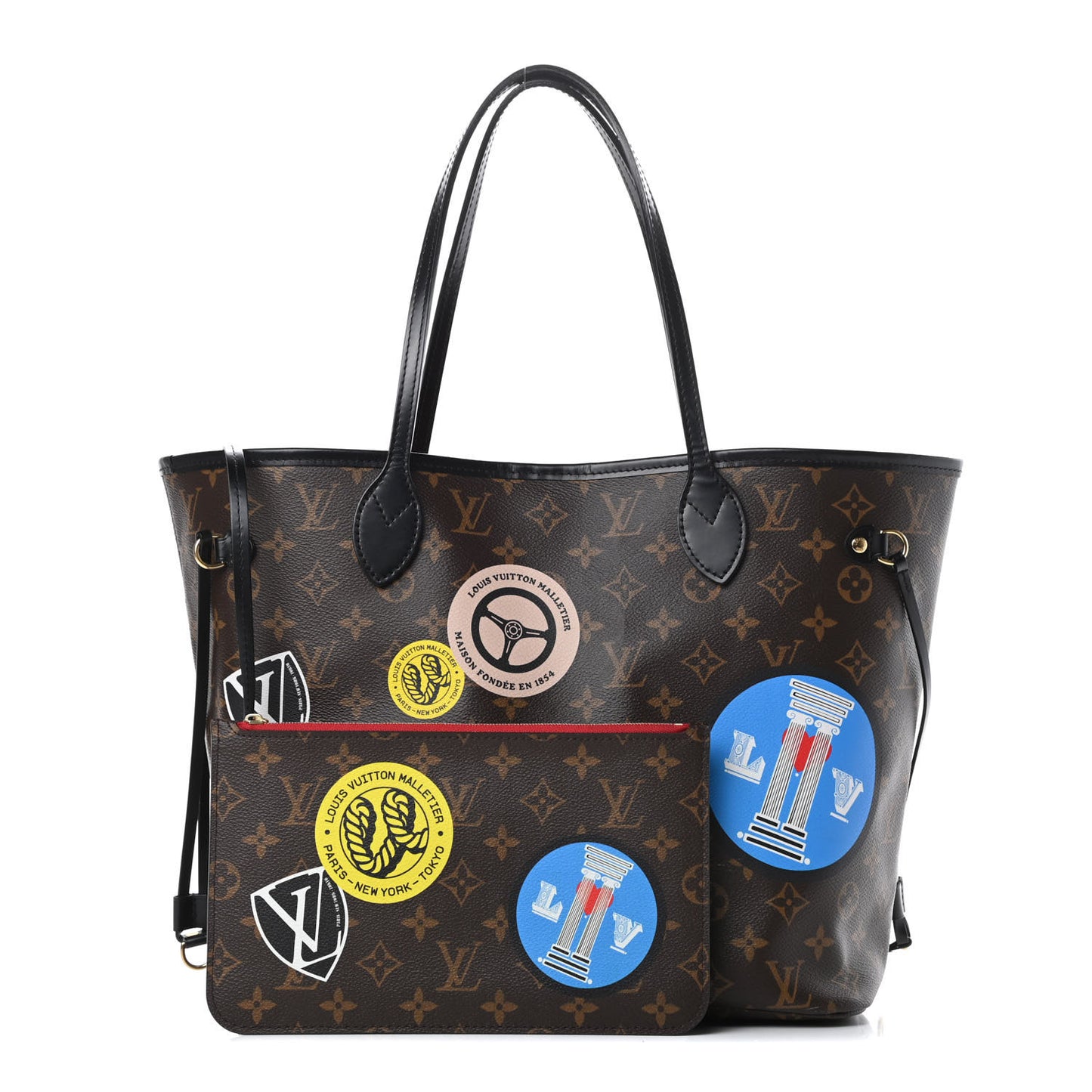 Monogram World Tour Neverfull MM