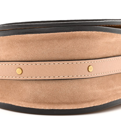 Chloe Calfskin Suede Small Nile Bracelet Bag Biscotti Beige 9 of 10