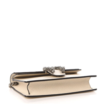 Gucci Dollar Calfskin Crystal Super Mini Dionysus Shoulder Bag Mystic White Black Diamond 4 of 10