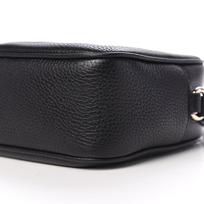 Gucci Pebbled Calfskin Small Soho Disco Bag Black 8 of 9