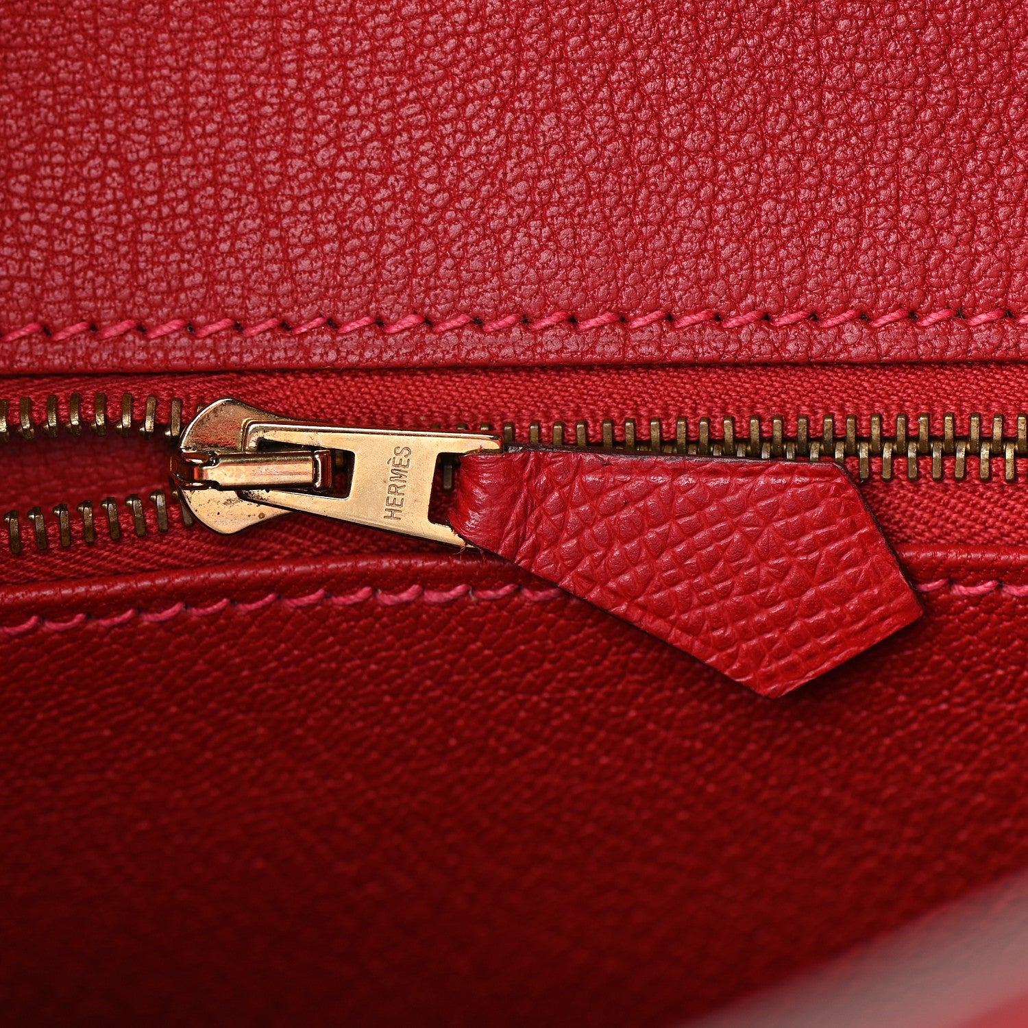 Hermes Epsom Birkin 30 Rouge Casaque 18 of 36