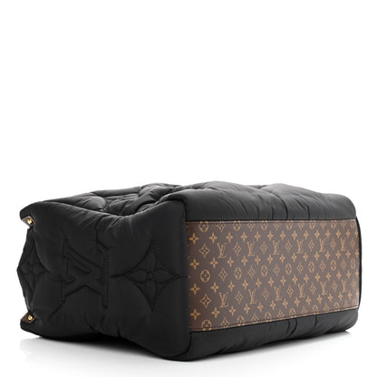 Louis Vuitton Econyl Monogram Pillow Giant Onthego MM Black 4 of 10