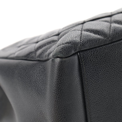 Chanel Caviar Quilted Grand Shopping Tote GST Black 10 of 16