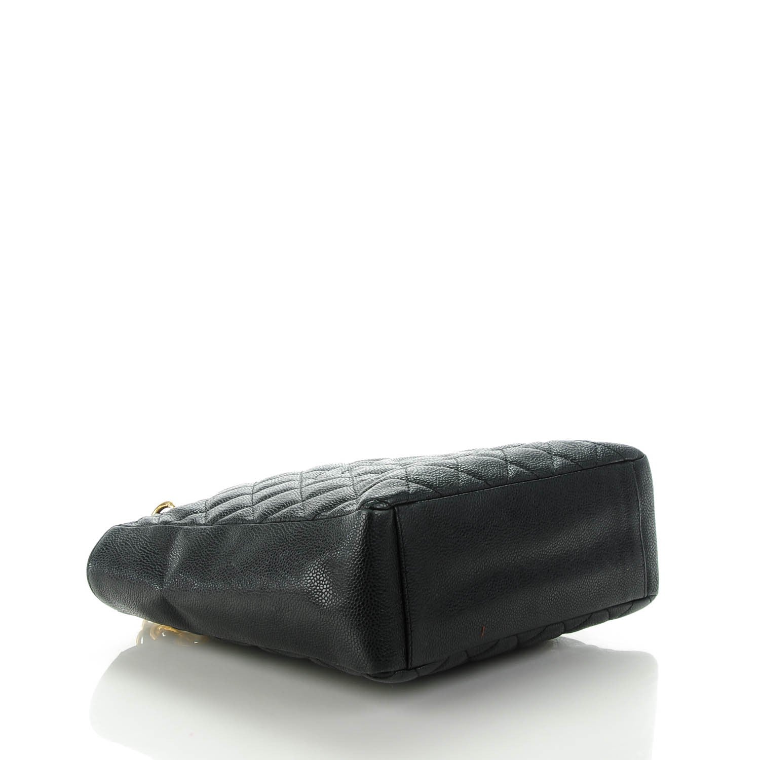 Chanel Caviar Quilted Petit Shopping Tote PST Black 4 of 7