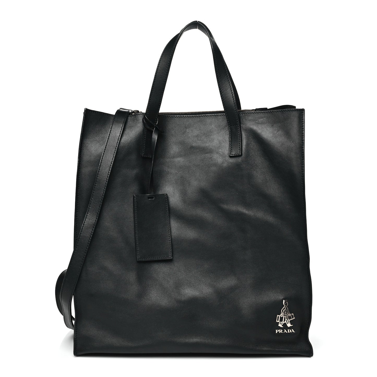 Soft Calfskin Tote Black
