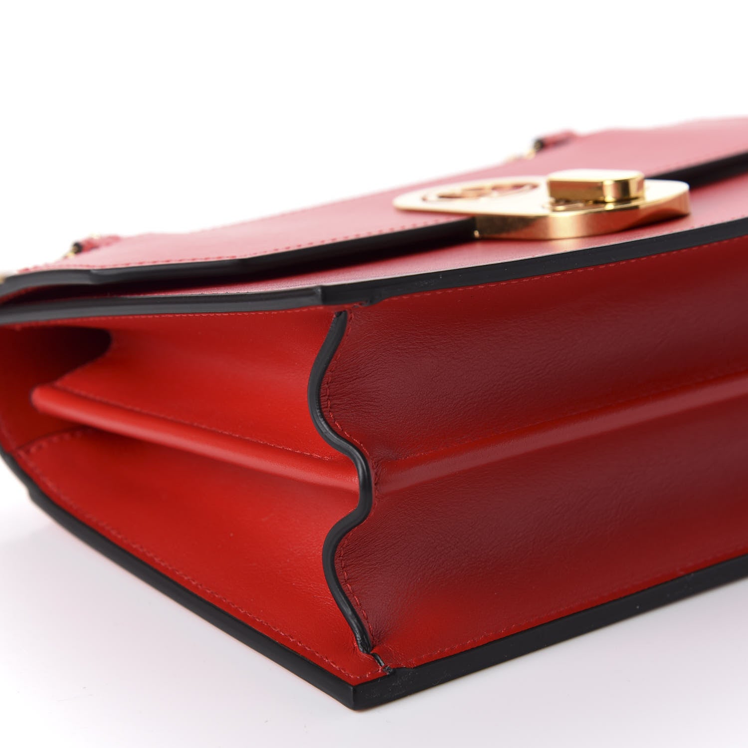 Christian Louboutin Calfskin Small Elisa Shoulder Bag Loubi 7 of 13