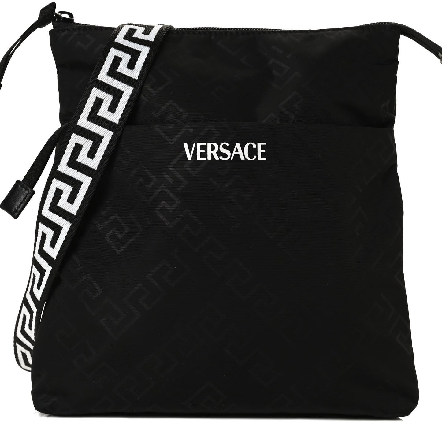 Nylon Crossbody Bag Black