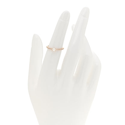 Cartier 18K Pink Gold Diamond Etincelle De Cartier Engagement Ring 50 5.25 2 of 5