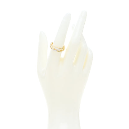 David Yurman 18K Yellow Gold Diamond Petite Loop Ring 54 7 2 of 4
