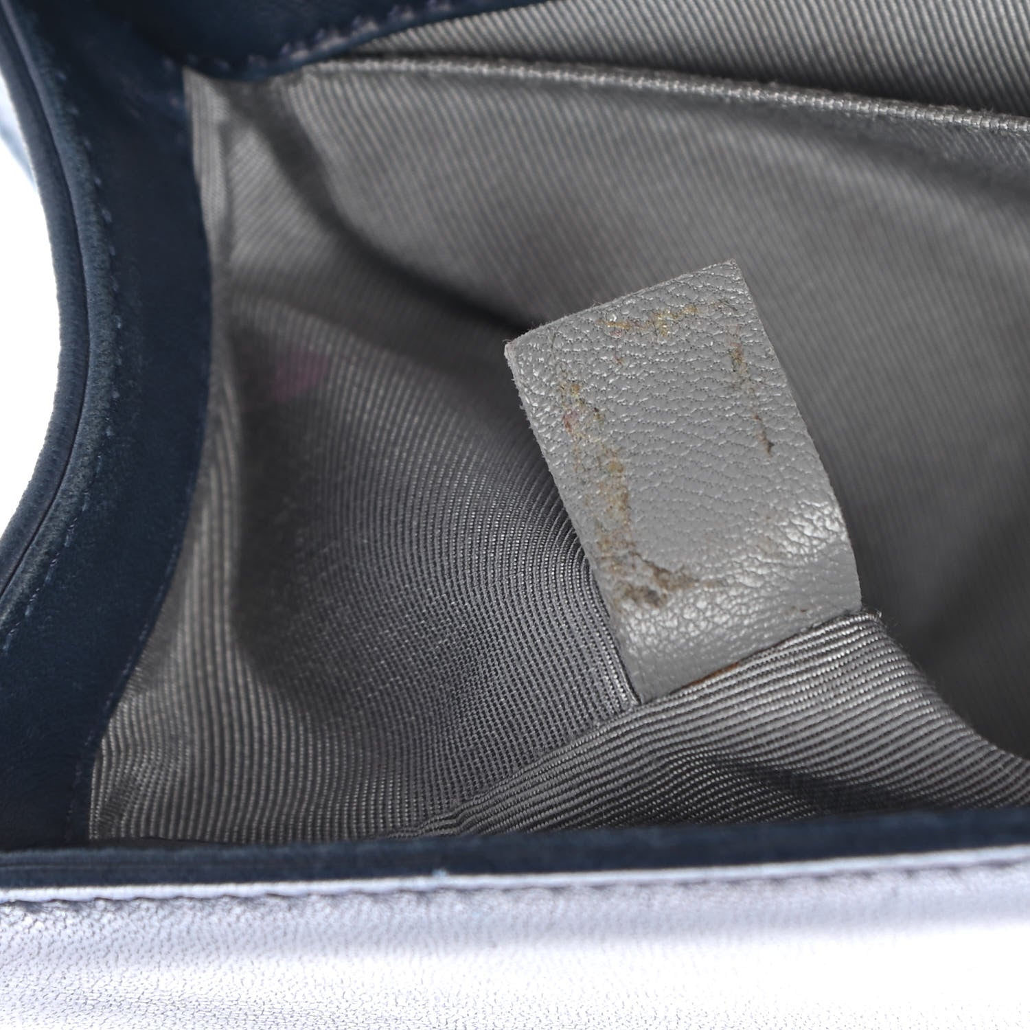 Chanel Calfskin Quilted Medium Boy Flap Dark Navy 6 of 11