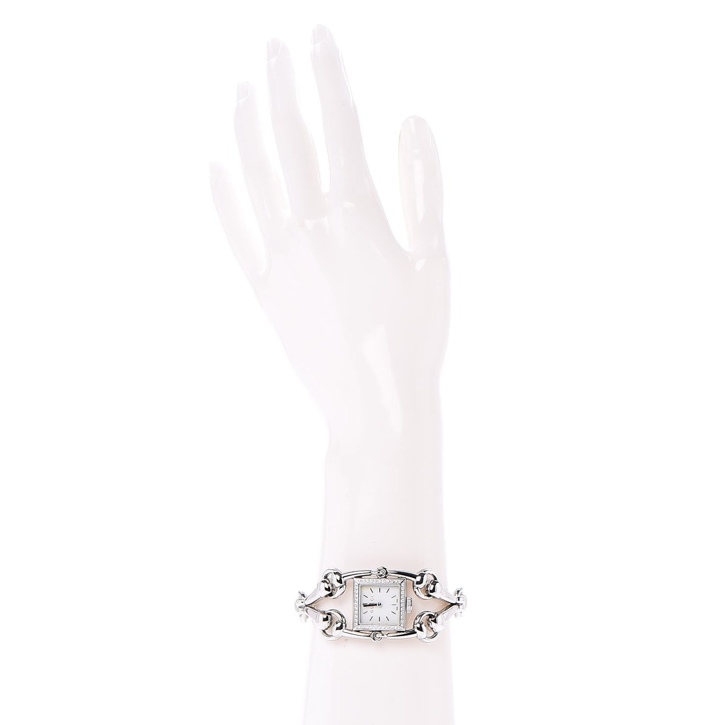 Stainless Steel Diamond Bezel Mother of Pearl 20mm Signoria Quartz Watch