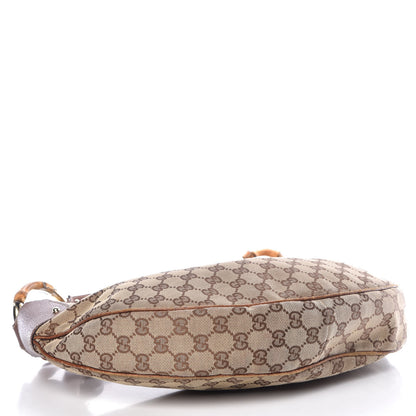 Gucci Monogram Bamboo Ring Hobo Brown 4 of 17