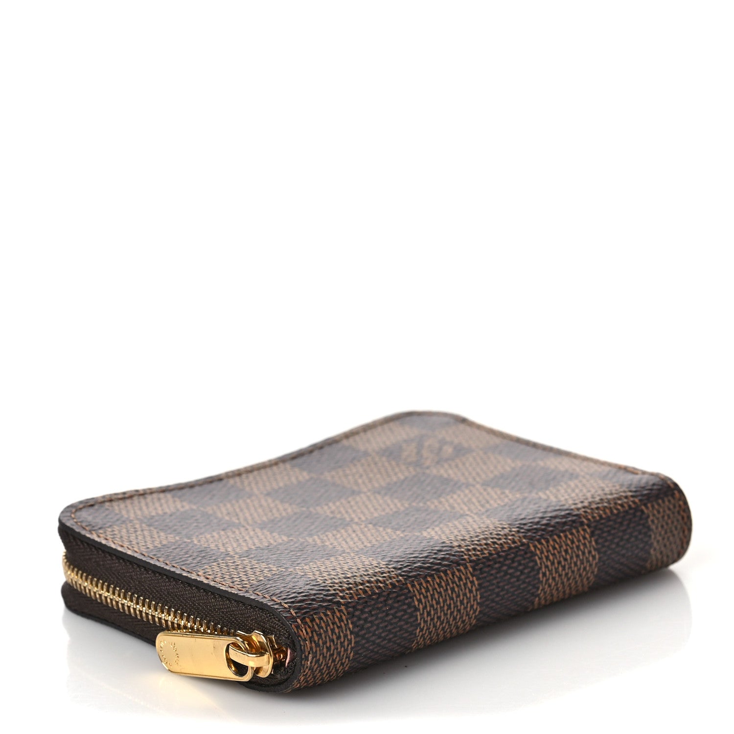 Louis Vuitton Damier Ebene Zippy Coin Purse Rose Ballerine 4 of 6