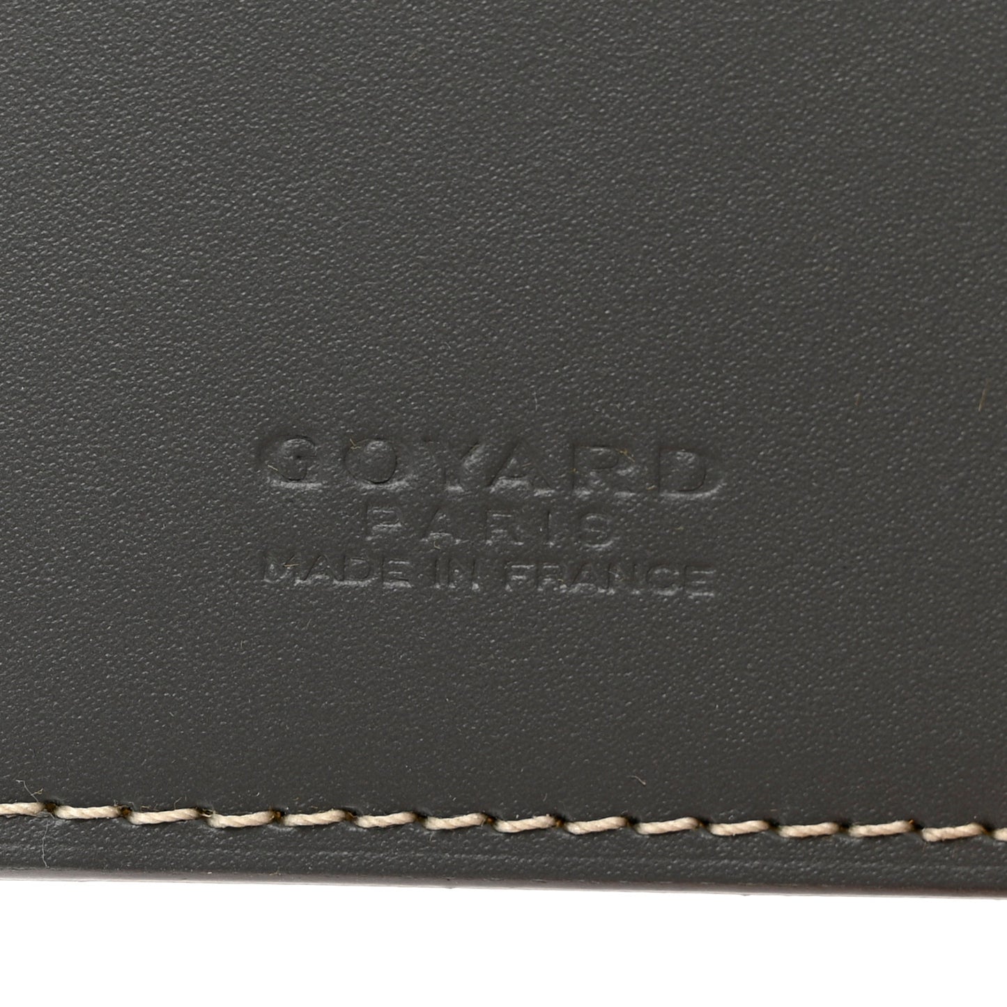 Goyardine Insert Victoire Card Wallet Grey