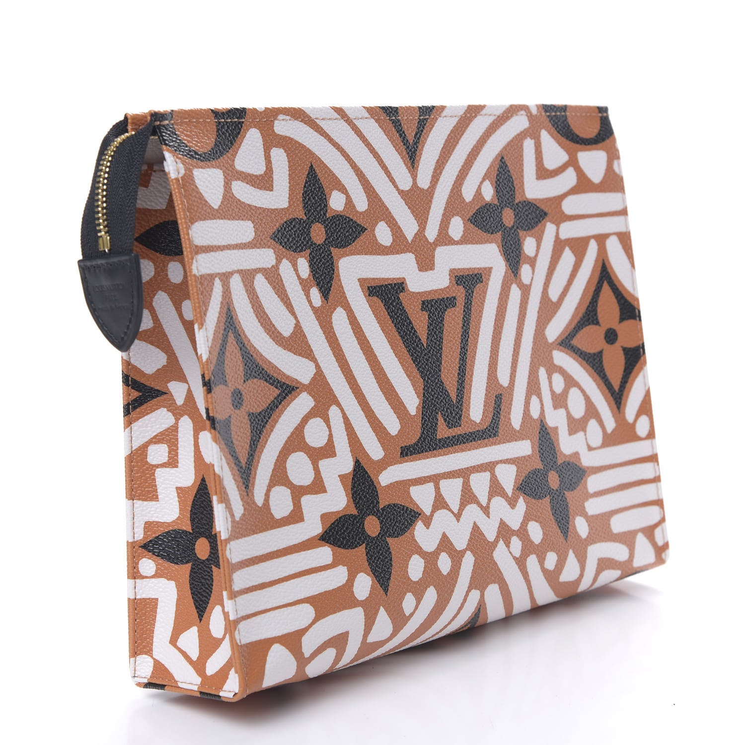 Louis Vuitton Monogram Giant Crafty Pochette Toiletry 26 Creme Caramel 2 of 8