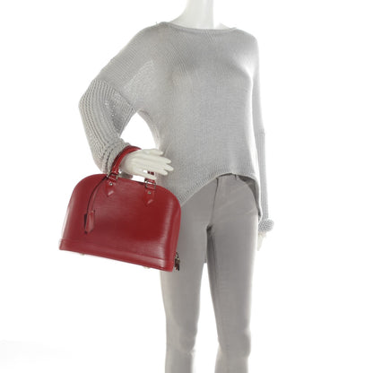 Louis Vuitton Epi Alma PM Carmine 2 of 8