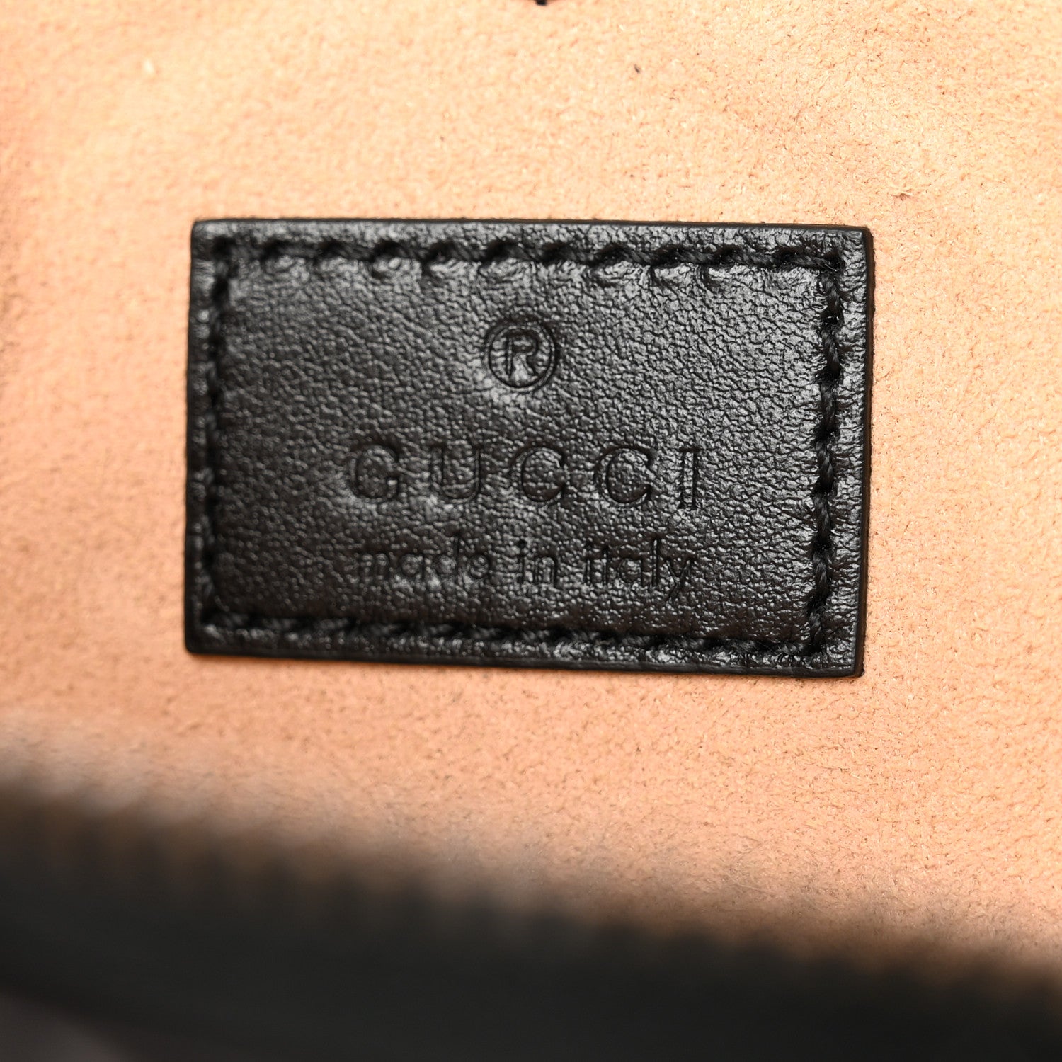 Gucci Calfskin Matelasse Chevron GG Marmont Heart Coin Purse Black 6 of 7