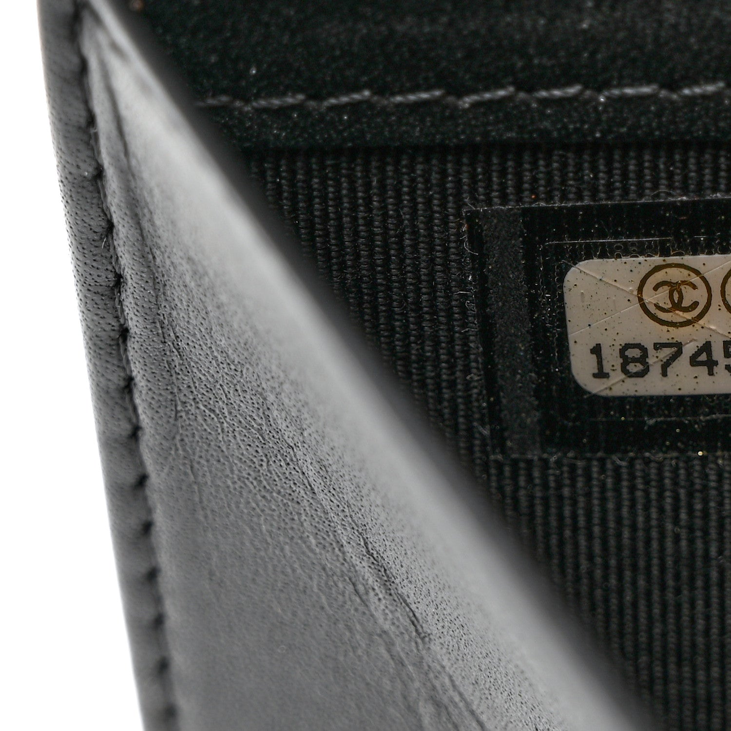Chanel Patent Quilted Large Flap Wallet Black 7 of 10