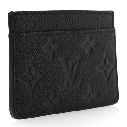Louis Vuitton Empreinte Card Holder Black 3 of 8