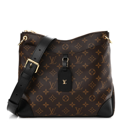 Louis Vuitton Monogram Odeon MM Black 1 of 10