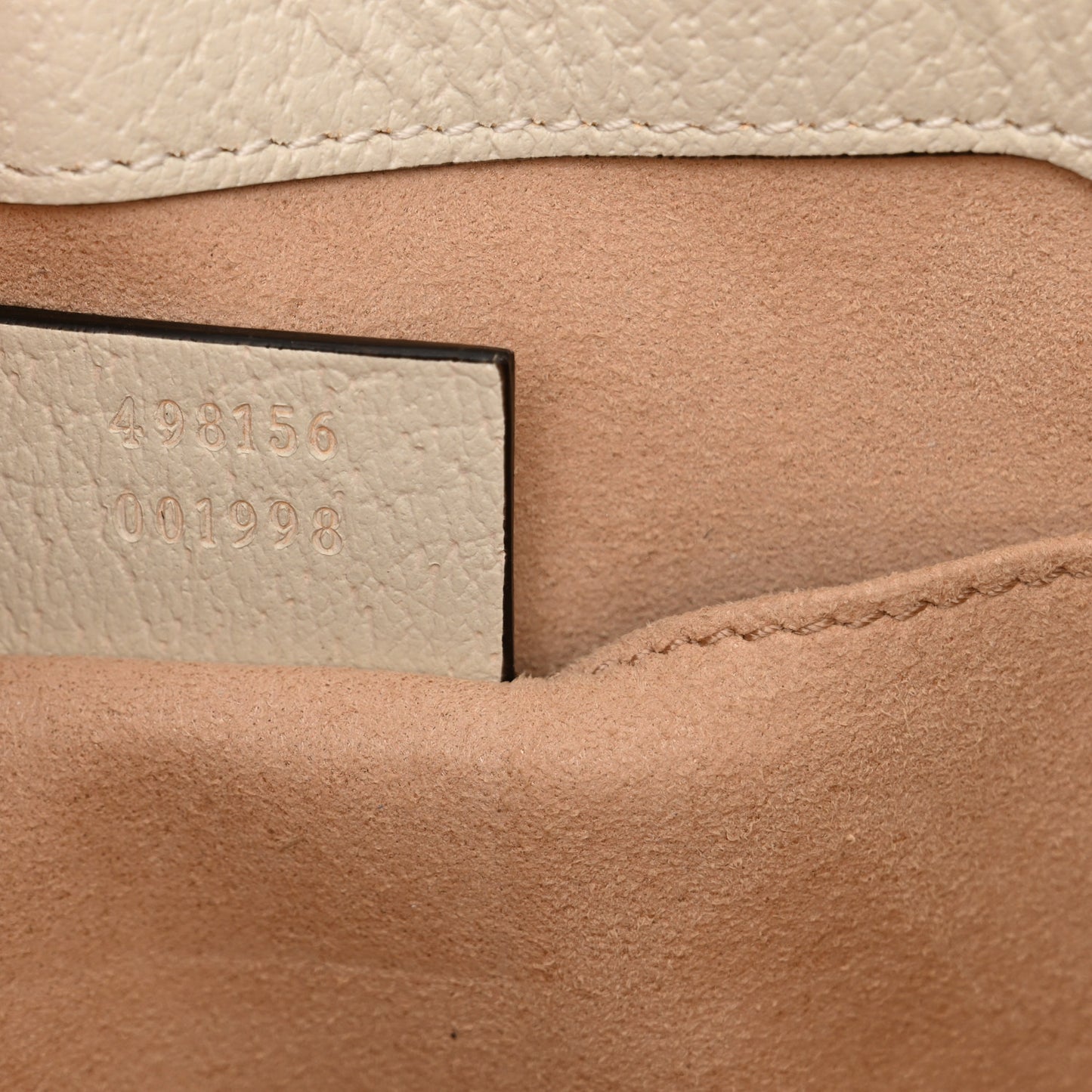 GG Supreme Monogram Flora Textured Calfskin Small Padlock Tote Beige Ebony Multicolor Mystic White