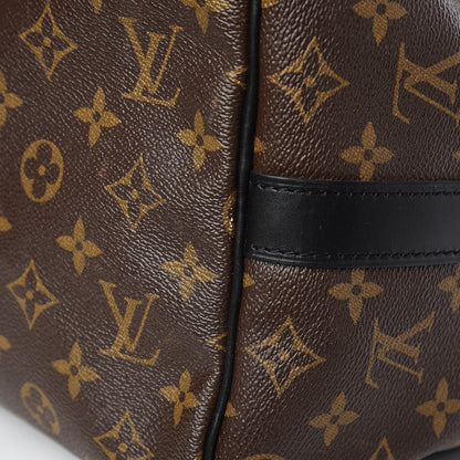 Louis Vuitton Monogram Macassar Keepall Bandouliere 45 9 of 11