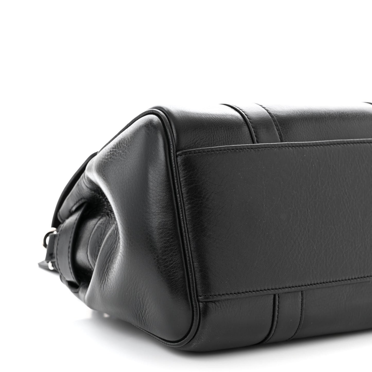 Natural Vegetable Tanned Small Bayswater Black