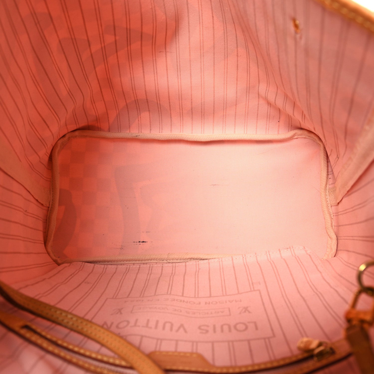 Louis Vuitton Damier Azur Tahitienne Neverfull MM 6 of 10