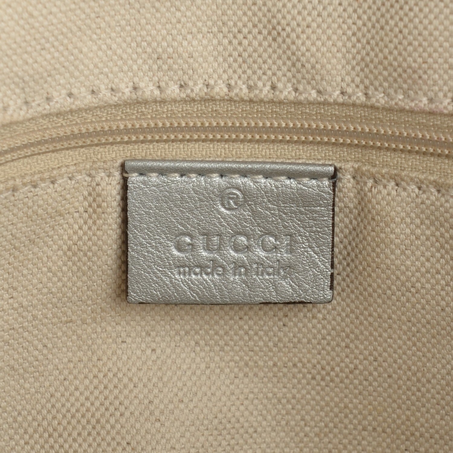Gucci Guccissima Medium Sukey Tote Silver 6 of 8