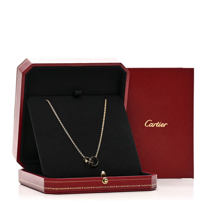 Cartier 18K Yellow Gold Interlocking LOVE Necklace 5 of 5
