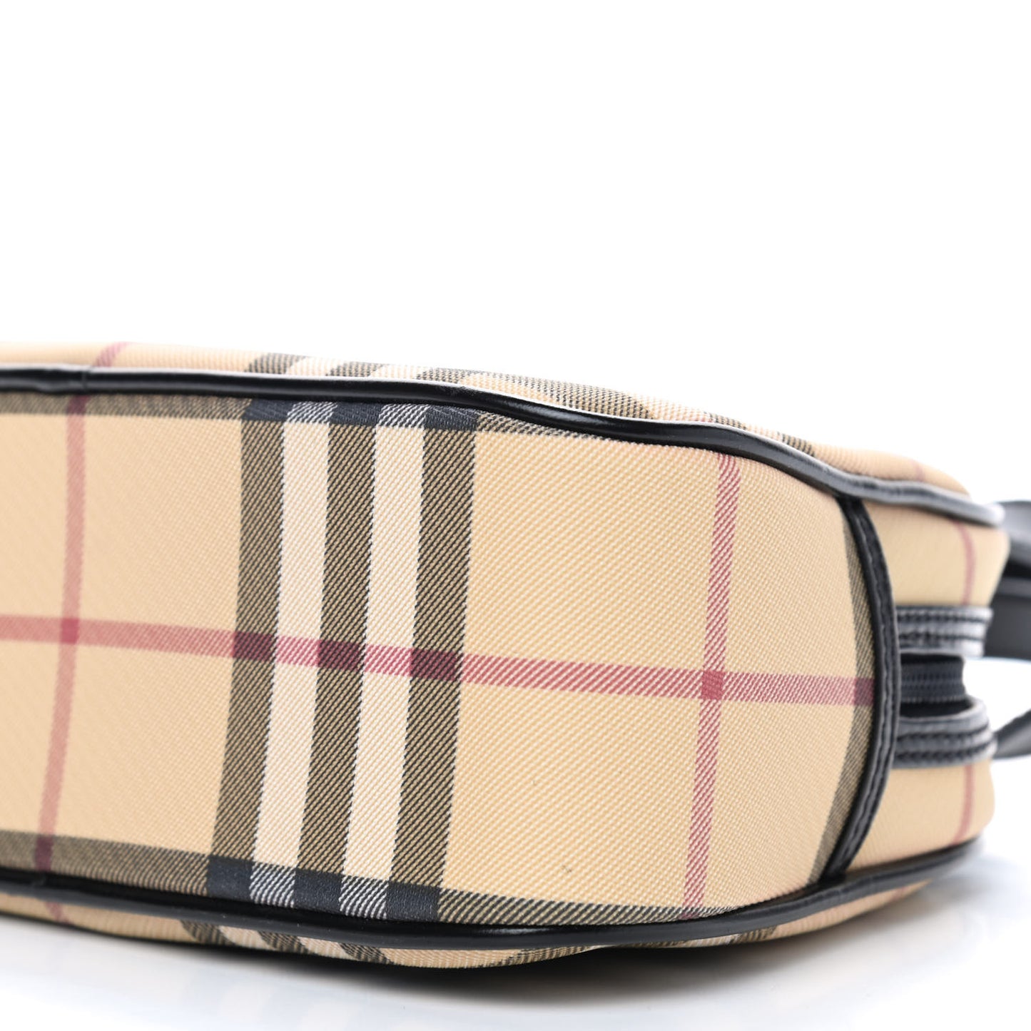 House Check Mini Top Handle Bag Black