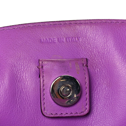 Christian Dior Smooth Calfskin Large Diorissimo Tote Orange Parme 7 of 11