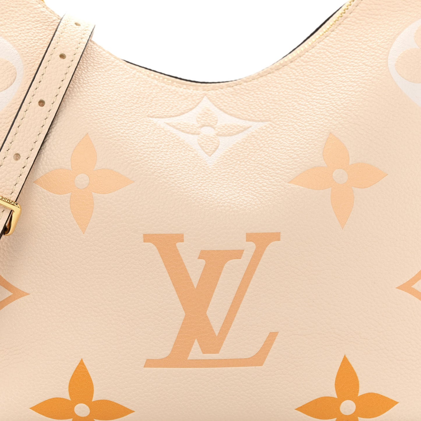 Empreinte Monogram Giant By The Pool Marshmallow Hobo Cream Saffron