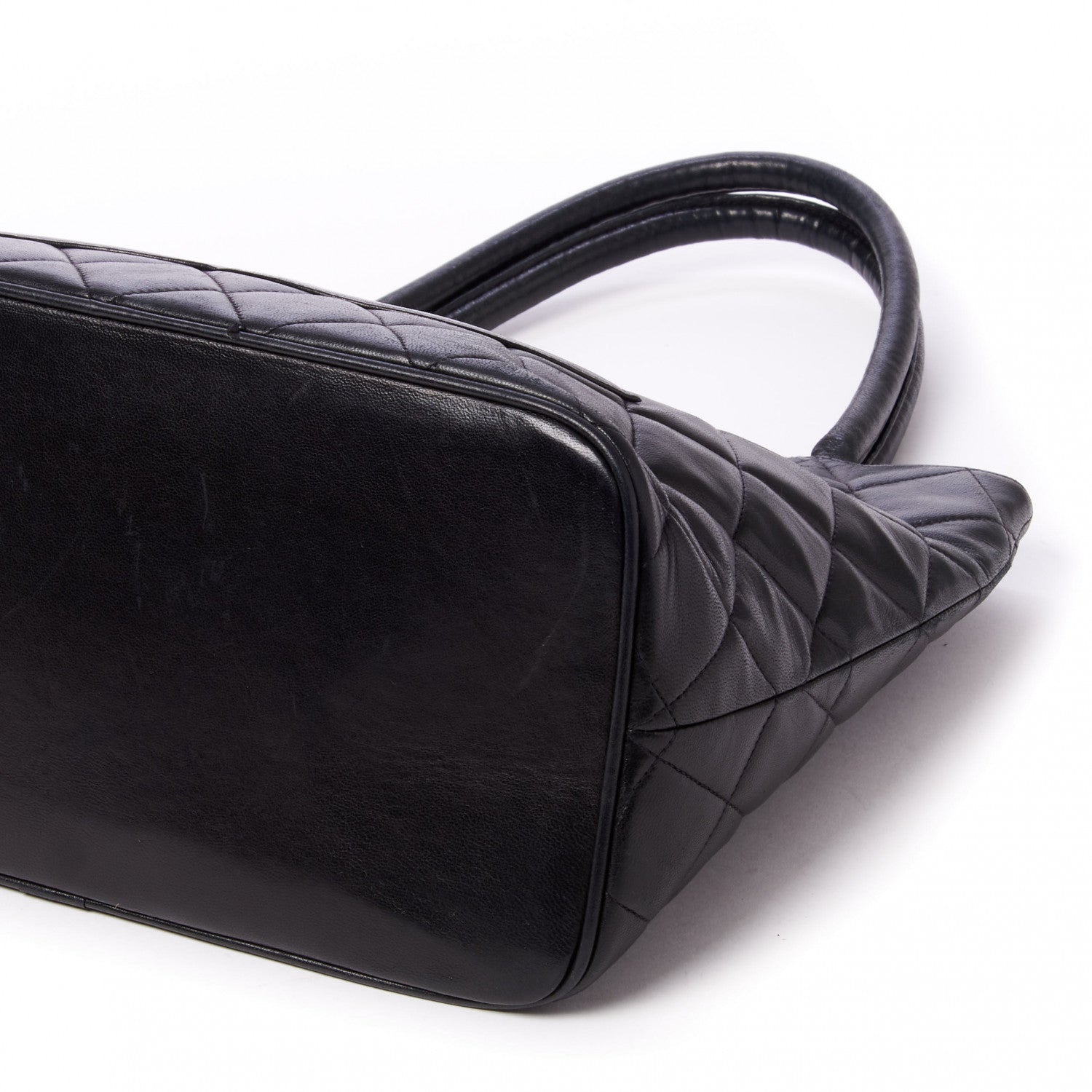 Chanel Lambskin Quilted Medallion Tote Black 5 of 8