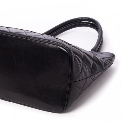Chanel Lambskin Quilted Medallion Tote Black 5 of 8