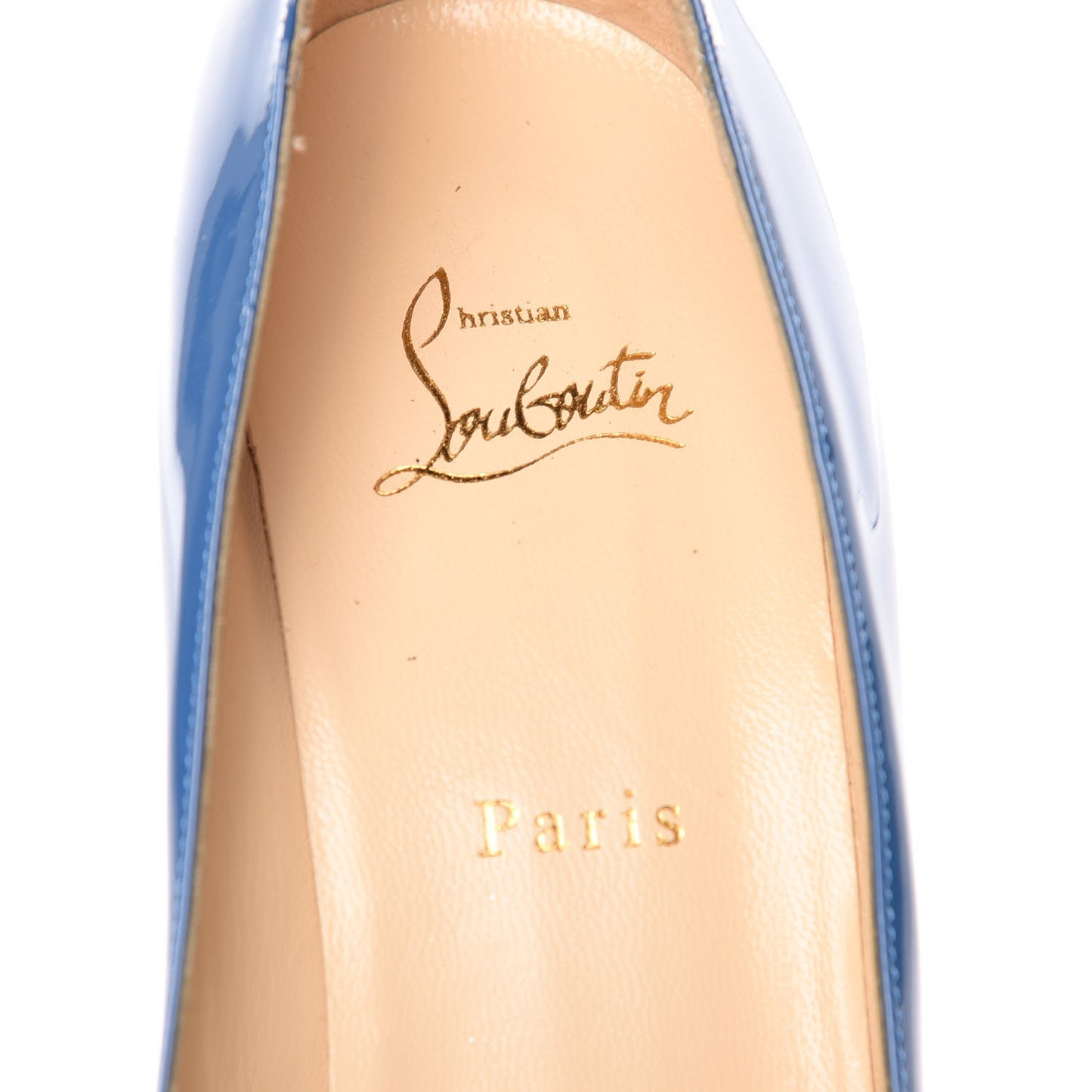 Patent New Declic 120 Pumps 41 Royal Blue