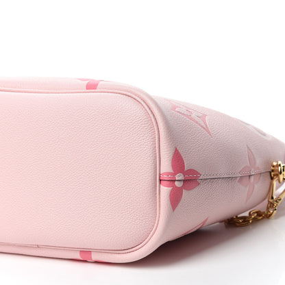 Louis Vuitton Empreinte Monogram Giant By The Pool Marshmallow Hobo PM Bouton De Rose 7 of 11