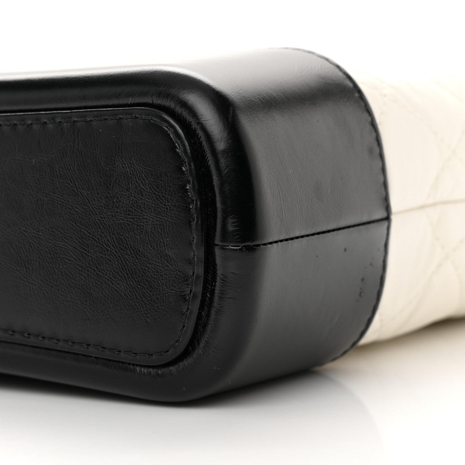 Chanel Aged Calfskin Quilted New Medium Gabrielle Hobo White 9 of 13