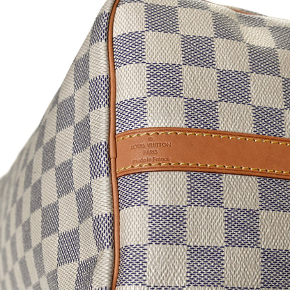 Louis Vuitton Damier Azur Speedy Bandouliere 30 6 of 10